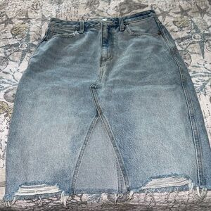 Abercrombie & Fitch Women’s Denim Skirt Sz 28